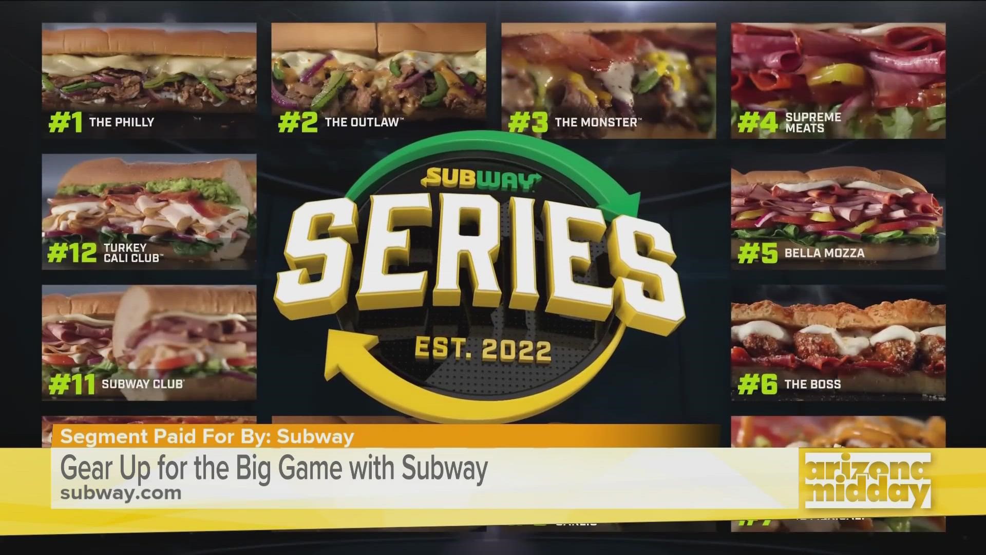 Subway will level up your Super Bowl watch party!
