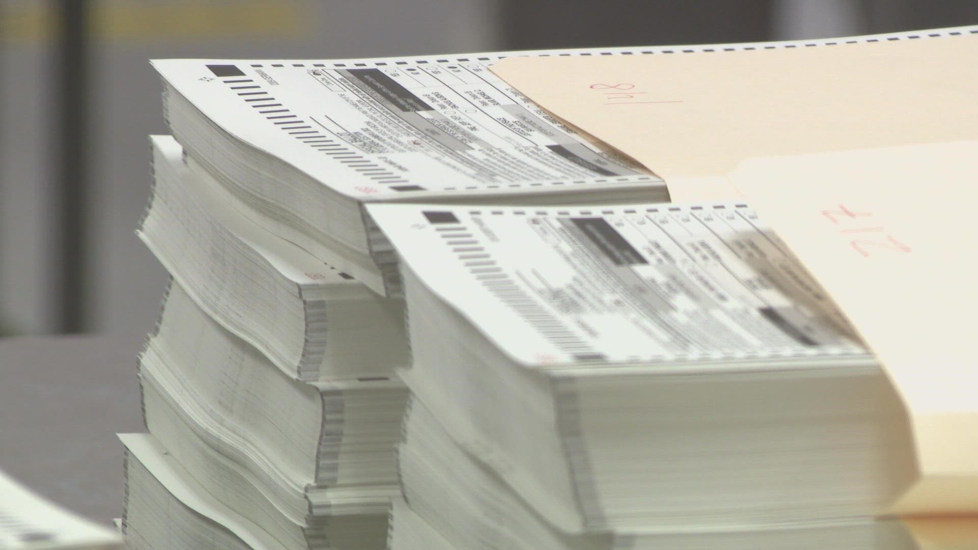 The Maricopa County Elections Department tested its ballot tabulators this week ahead of the upcoming general election.
