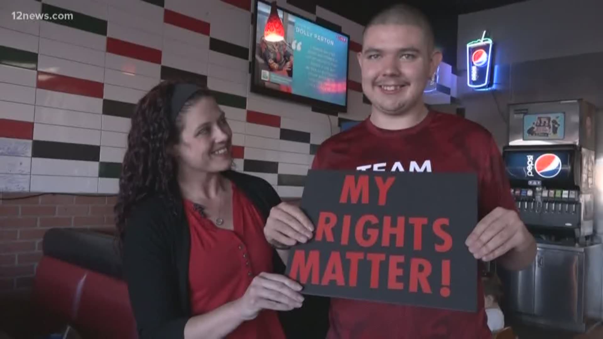 Jordan is a student at Mountain Pointe High School in Ahwatukee, and he happens to be disabled. A group of kids at the school followed him into a bathroom and recorded him. Now, Jordan's mom is helping her son speak out for his rights.