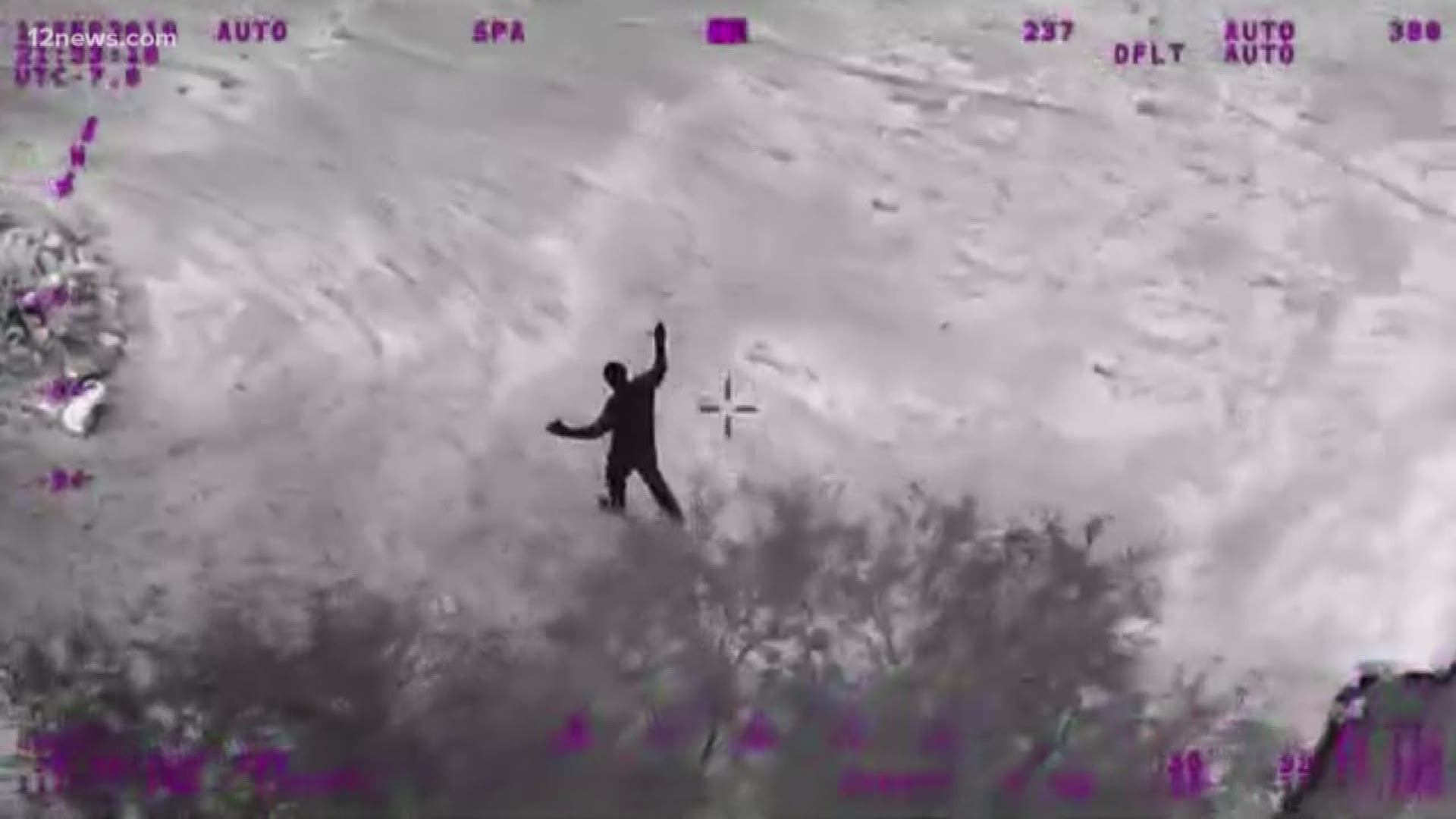 Blane and Susan Barksdale, a fugitive couple wanted for a Tucson man's murder, were captured in Tonto Basin, AZ Wednesday night and an Arizona DPS helicopter captured the whole thing on video. Here's a breakdown of what happened.