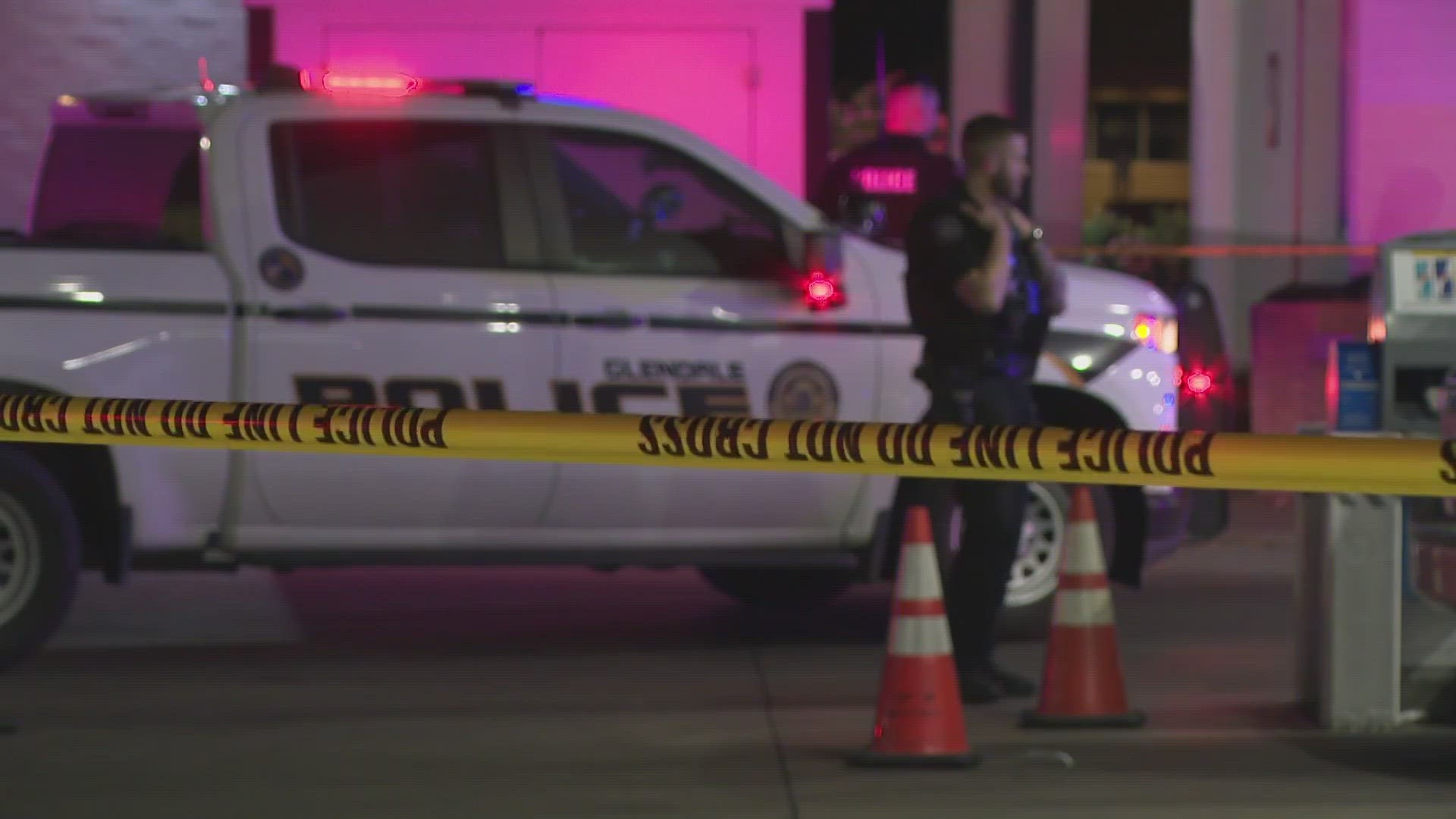 Police said that the shooting happened near 51st and Glendale avenues late Friday night.