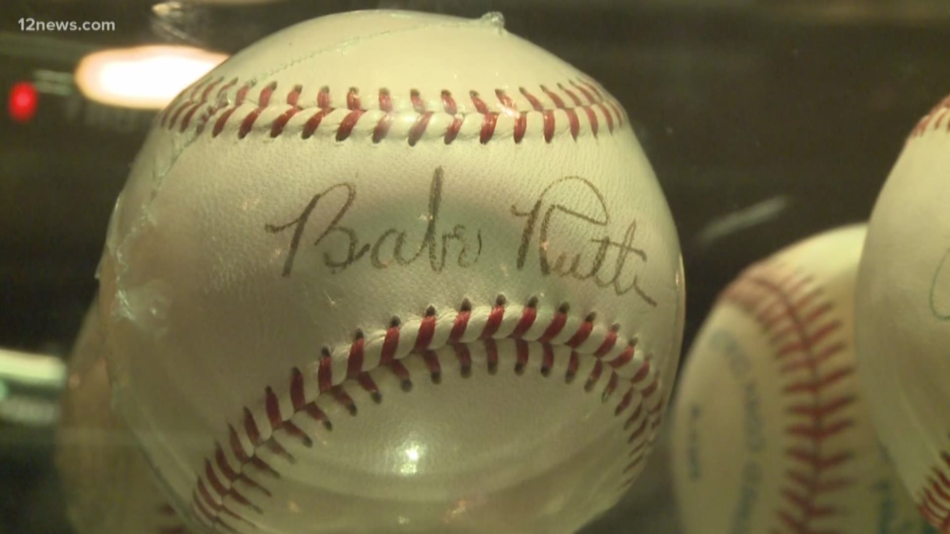 PD: Baseballs signed by Yogi Berra, Willie Mays, Babe Ruth stolen