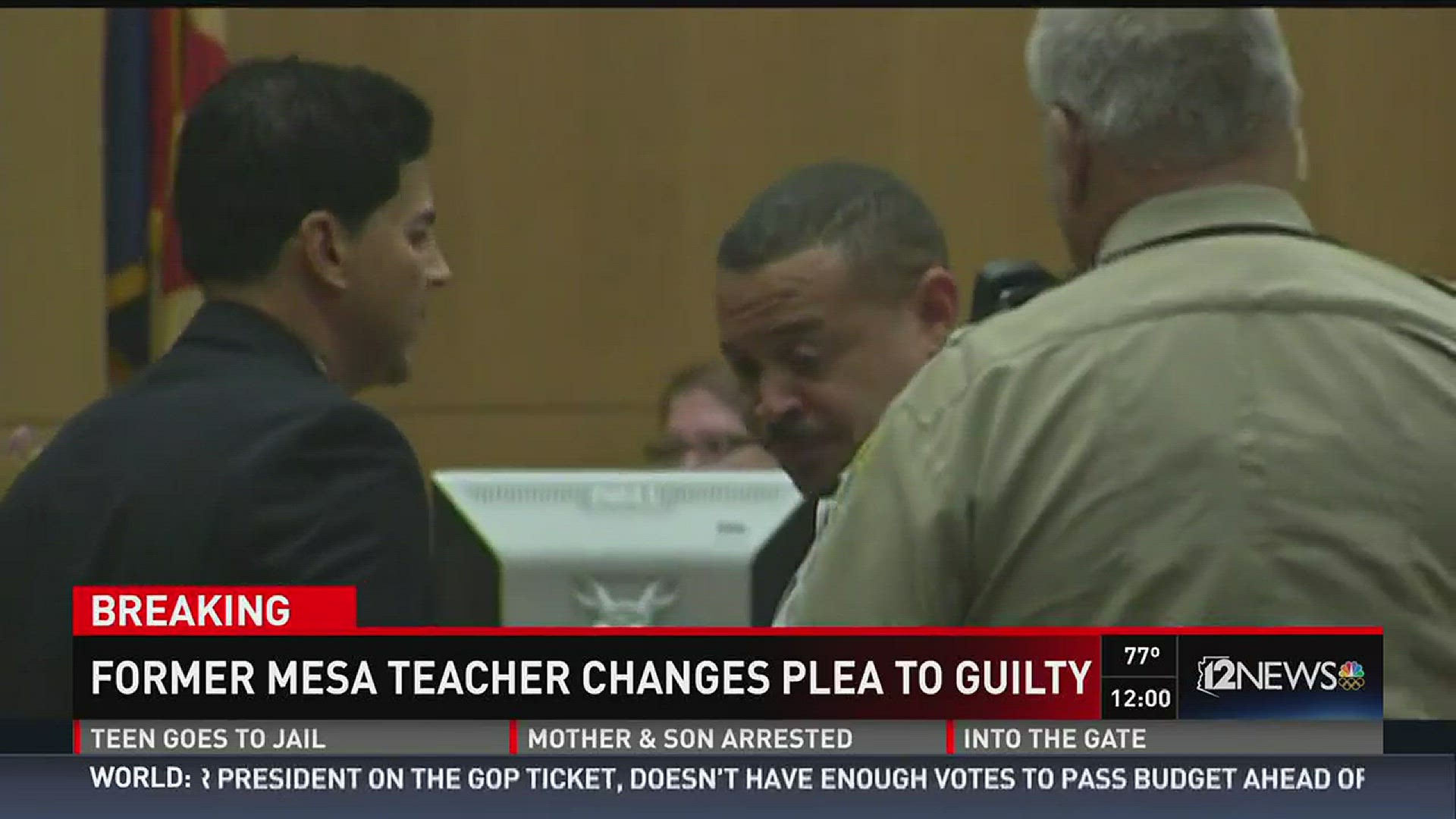 Former Mesa teacher changes plea to guilty