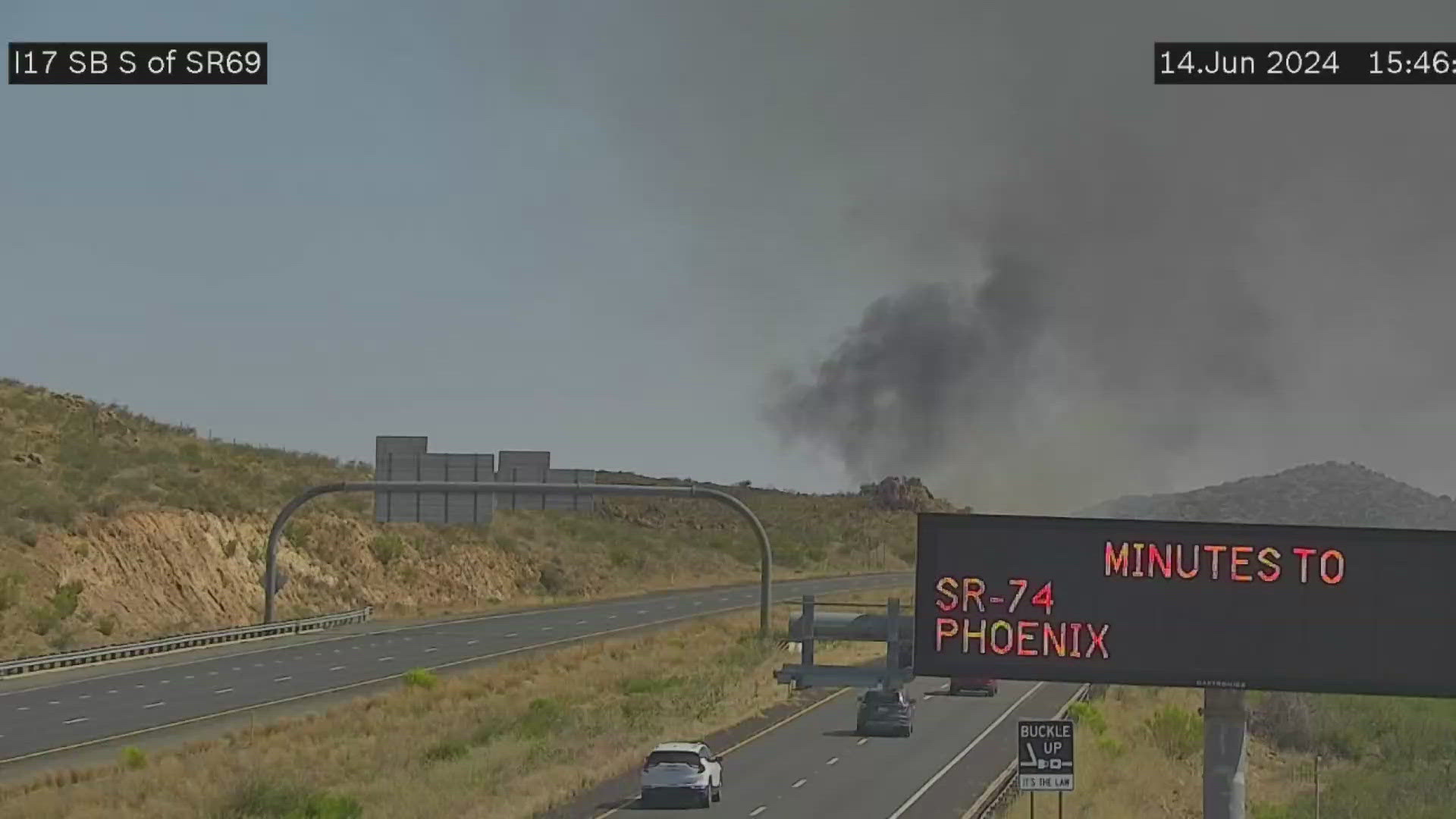 According to ADOT, drivers should expect delays or choose an alternate route.
