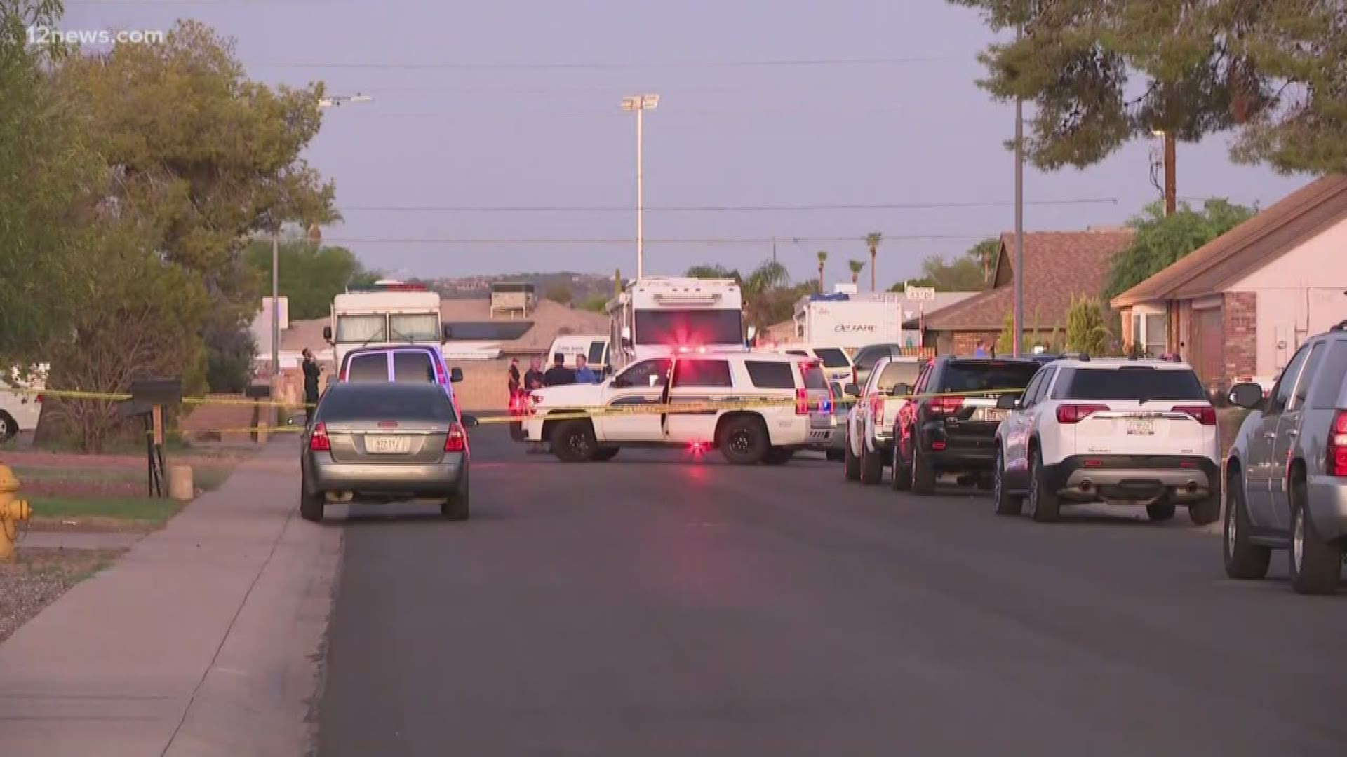 A suspect has died and no officers are injured after a shooting involving Phoenix police near 43rd Avenue and Thunderbird Road, according to police.