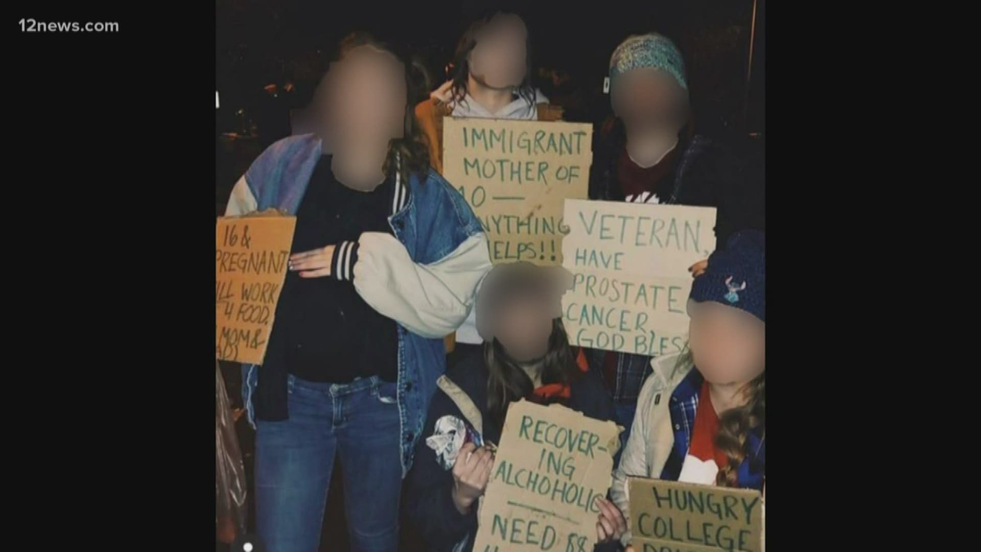Some NAU students are apologizing about their Halloween costumes which included homeless people, a pregnant teen and an illegal immigrant.