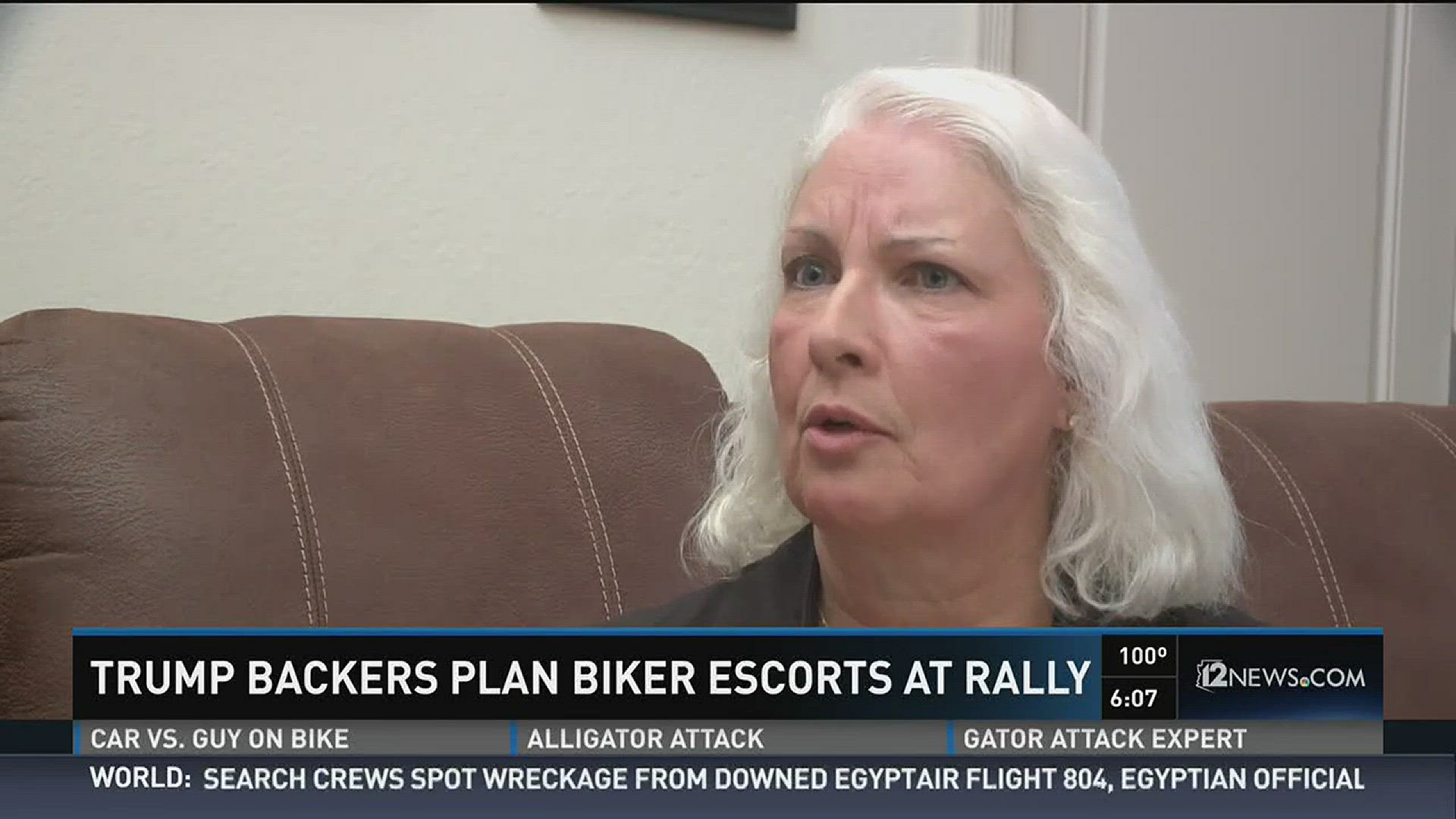 Trump backers plan biker escorts at rally