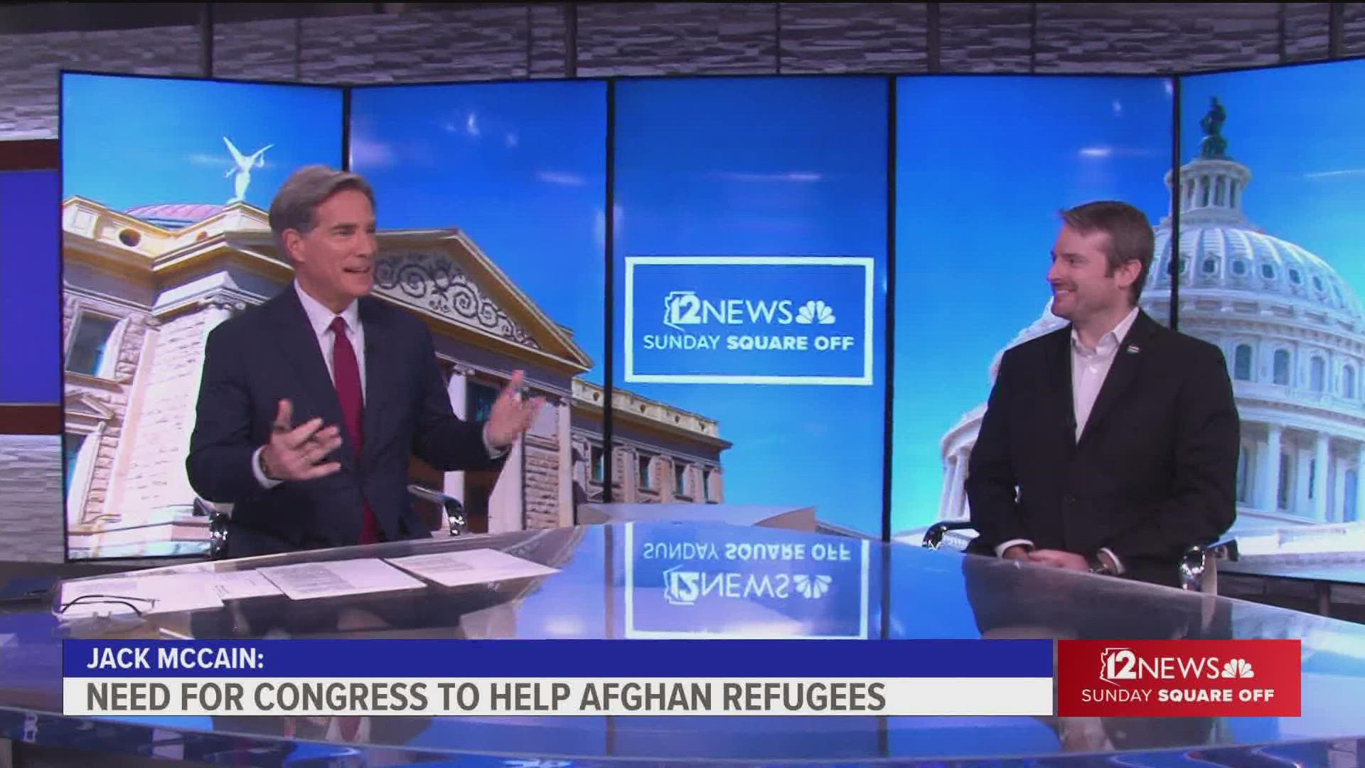 Jack McCain, an Afghanistan War veteran and son of the late Sen. John McCain, shares why he's taken up the cause of protecting Afghan refugees.