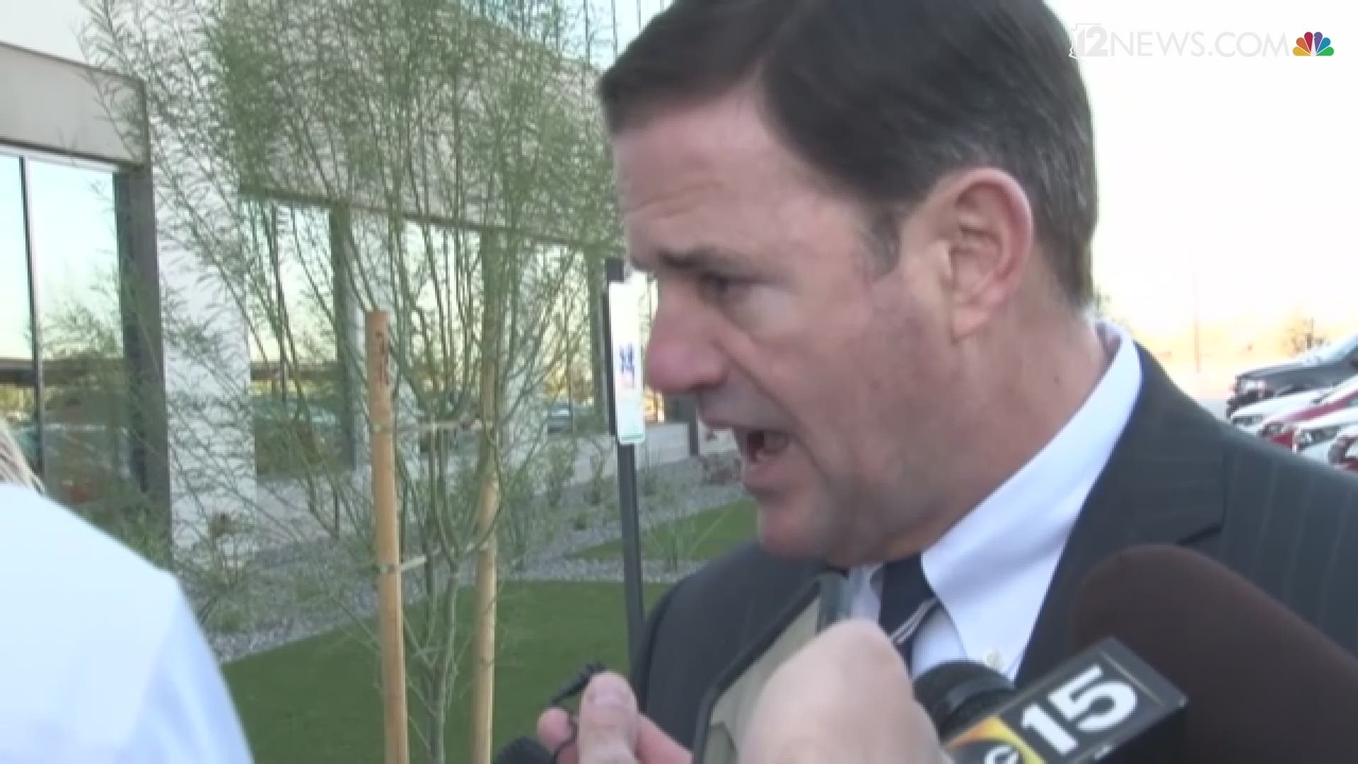 After a scathing tweet denouncing management at Hacienda Healthcare, Governor Doug Ducey told reporters today that he is sickened by the leadership at the facility. The governor's comments come after a nurse, Nathan Sutherland, was arrested for raping a woman with severe intellectual disabilities at the facility. That woman gave birth to a boy in late December.