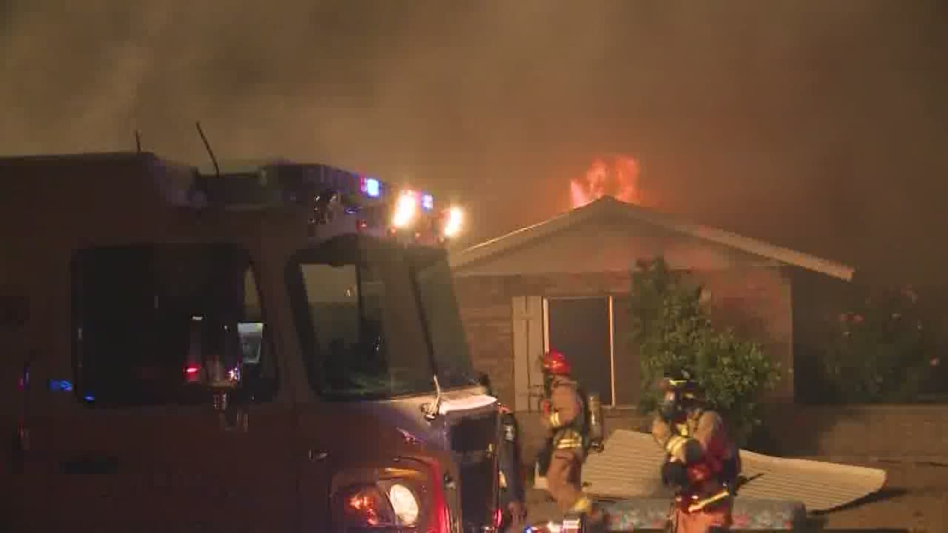 Multiple people are dead including children after a house exploded and caught fire in Glendale.