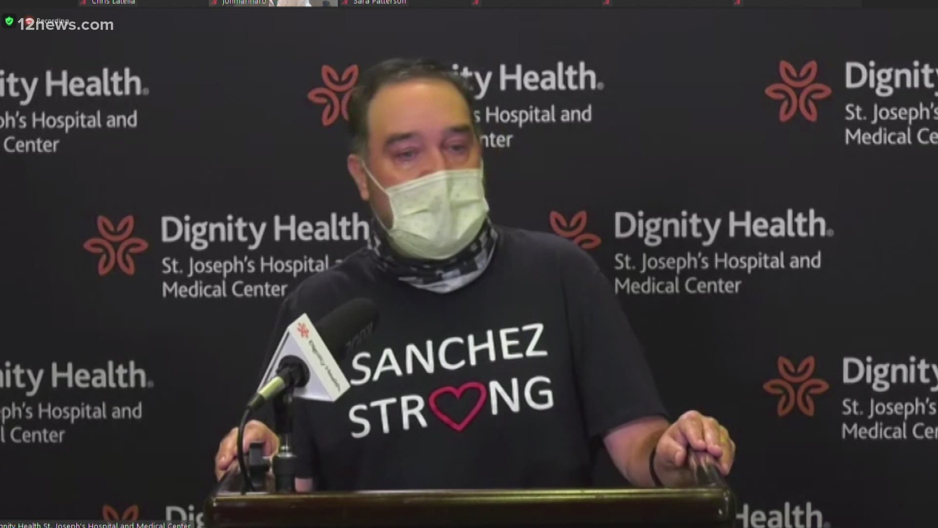 A New Mexico man is going home after spending months in a Valley hospital fighting COVID-19. He received the first double lung transplant here in the Valley.