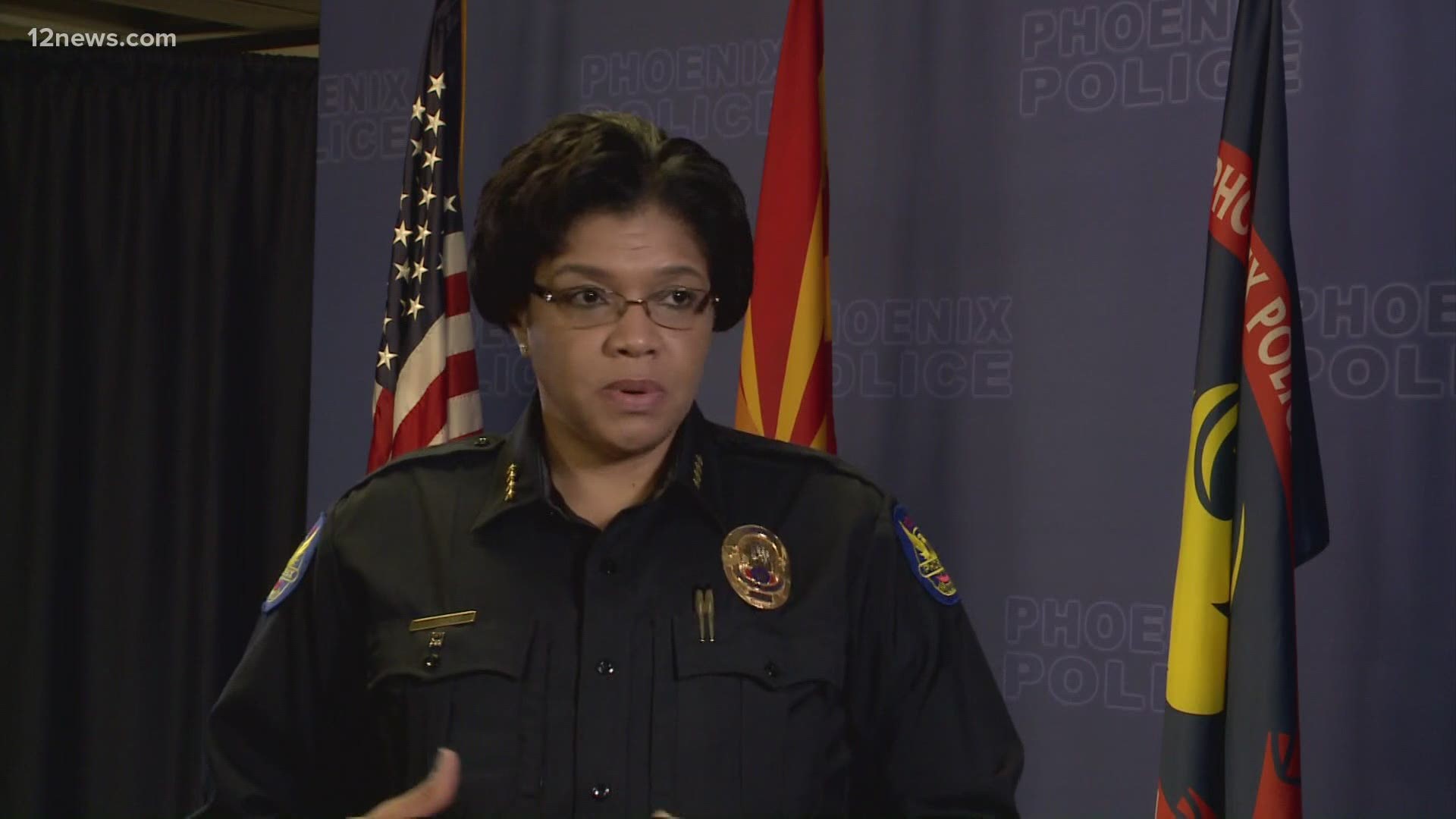 Phoenix Police Chief Jeri Williams is sharing her thoughts on the recent protests. Hear why she says the Arizona curfew is working.