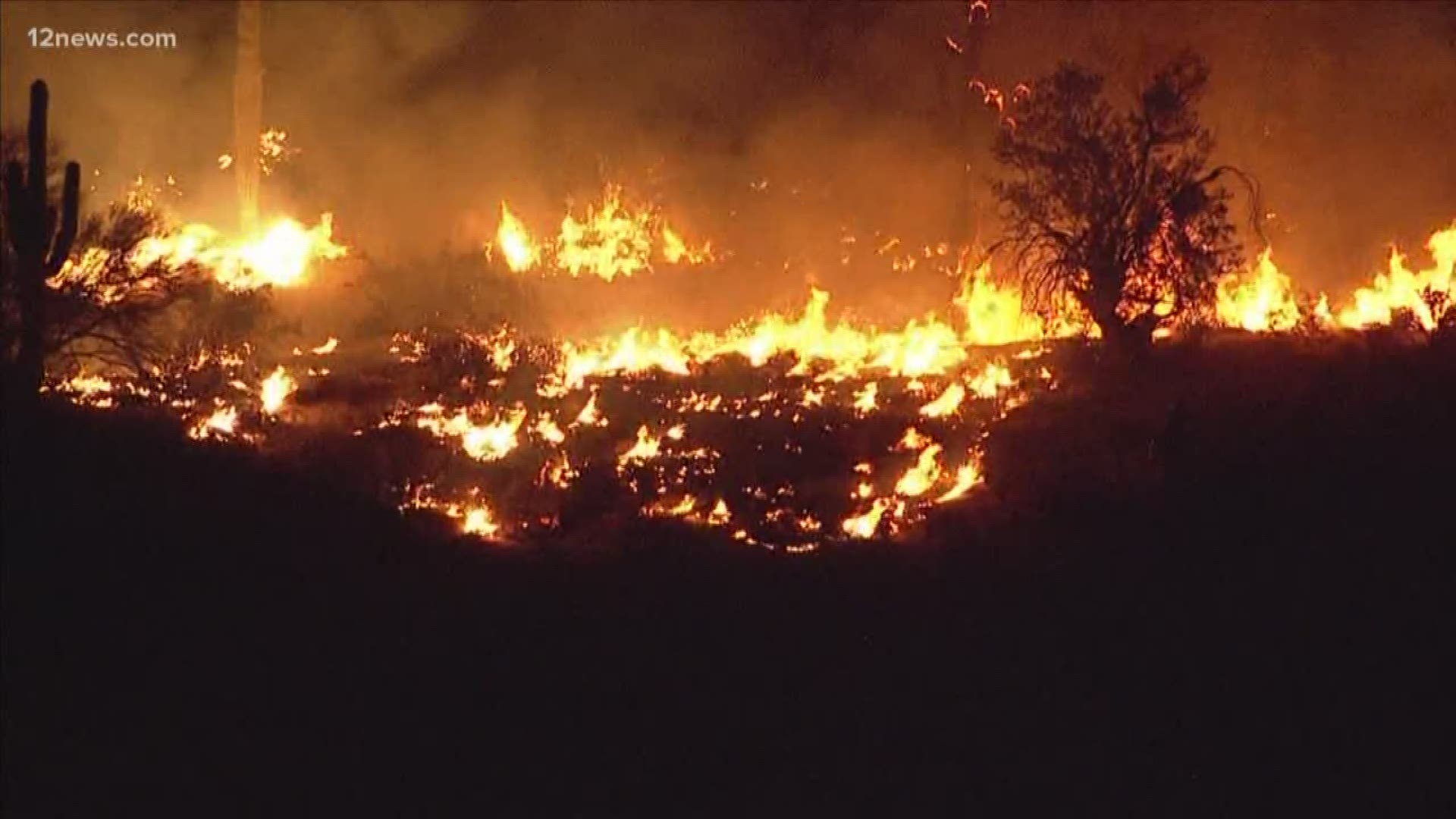 Wildfires across Arizona continue to burn as firefighters battle the blazes. Jen Wahl talks about the many hazards rising from the flames.