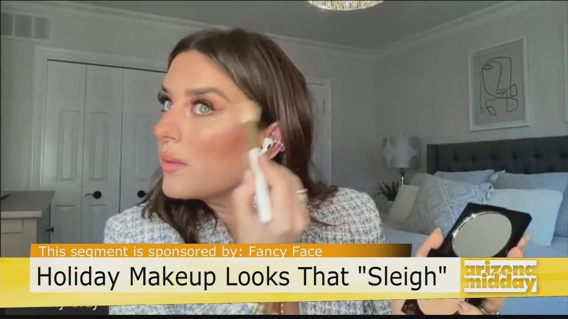Brittany Gray of Fancy Face shows us the how to on some makeup looks you'll want to try this holiday season.