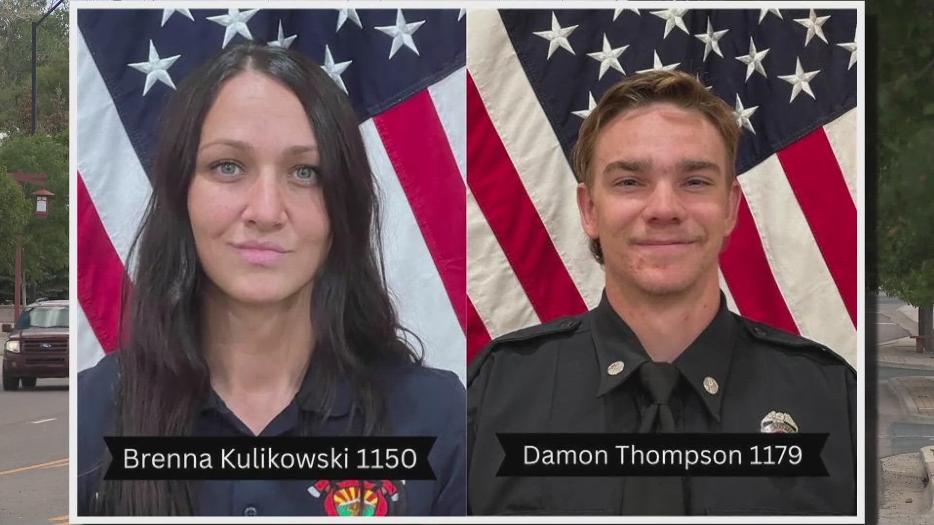 A community is mourning after two young firefighters were killed in a head-on in a crash that claimed their lives.
