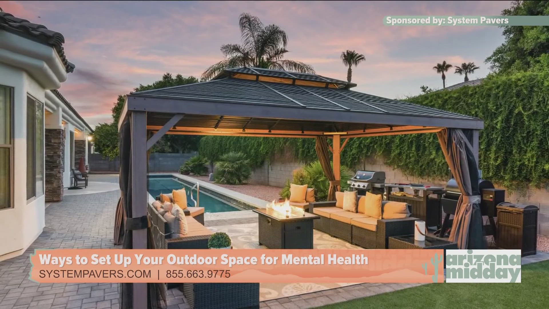 Chad Brower, with System Pavers, shares how you can create an enjoyable outdoor space that brings peace of mind.