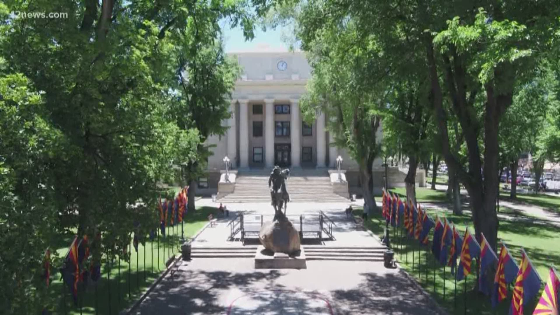 The Yavapai County Courthouse is the 'crown jewel' of Prescott | 12news.com