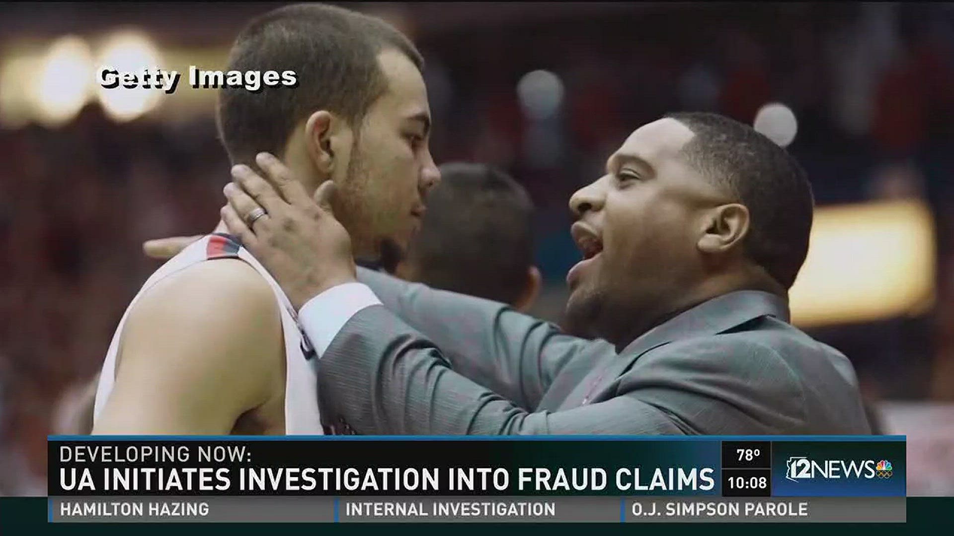 The U of A will conduct an internal investigation and initiate the dismissal of an assistant basketball coach in the wake of fraud and corruption charges from the FBI.