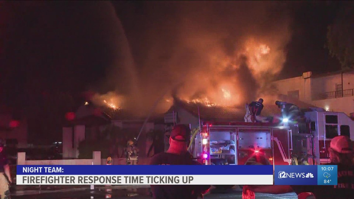 Waktu respons petugas pemadam kebakaran Phoenix hampir dua kali lebih lambat dari rata-rata