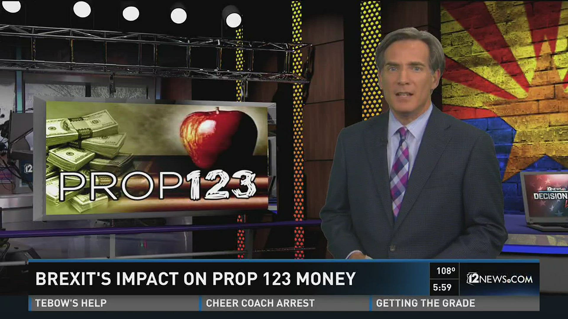 Our schools will be getting their first prop 123 dollars on Thursday