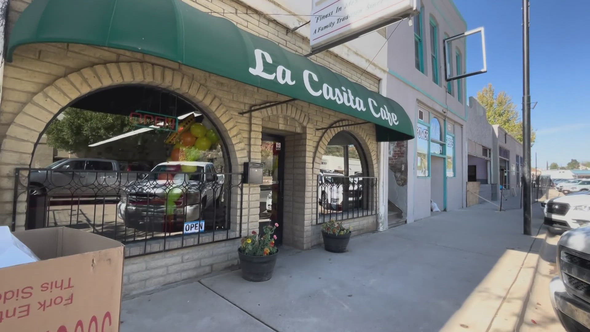 La Casita Cafe is back open for business after devastating floods damaged the restaurant.