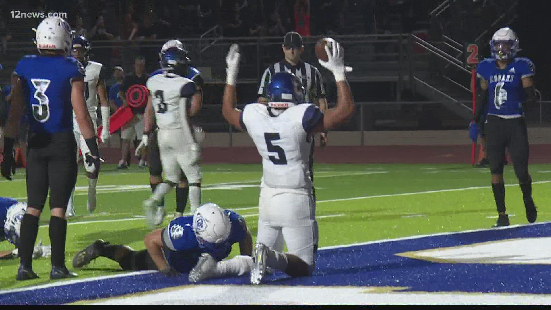 Chandler found their grove and defeated the O'Connor, 36-1.