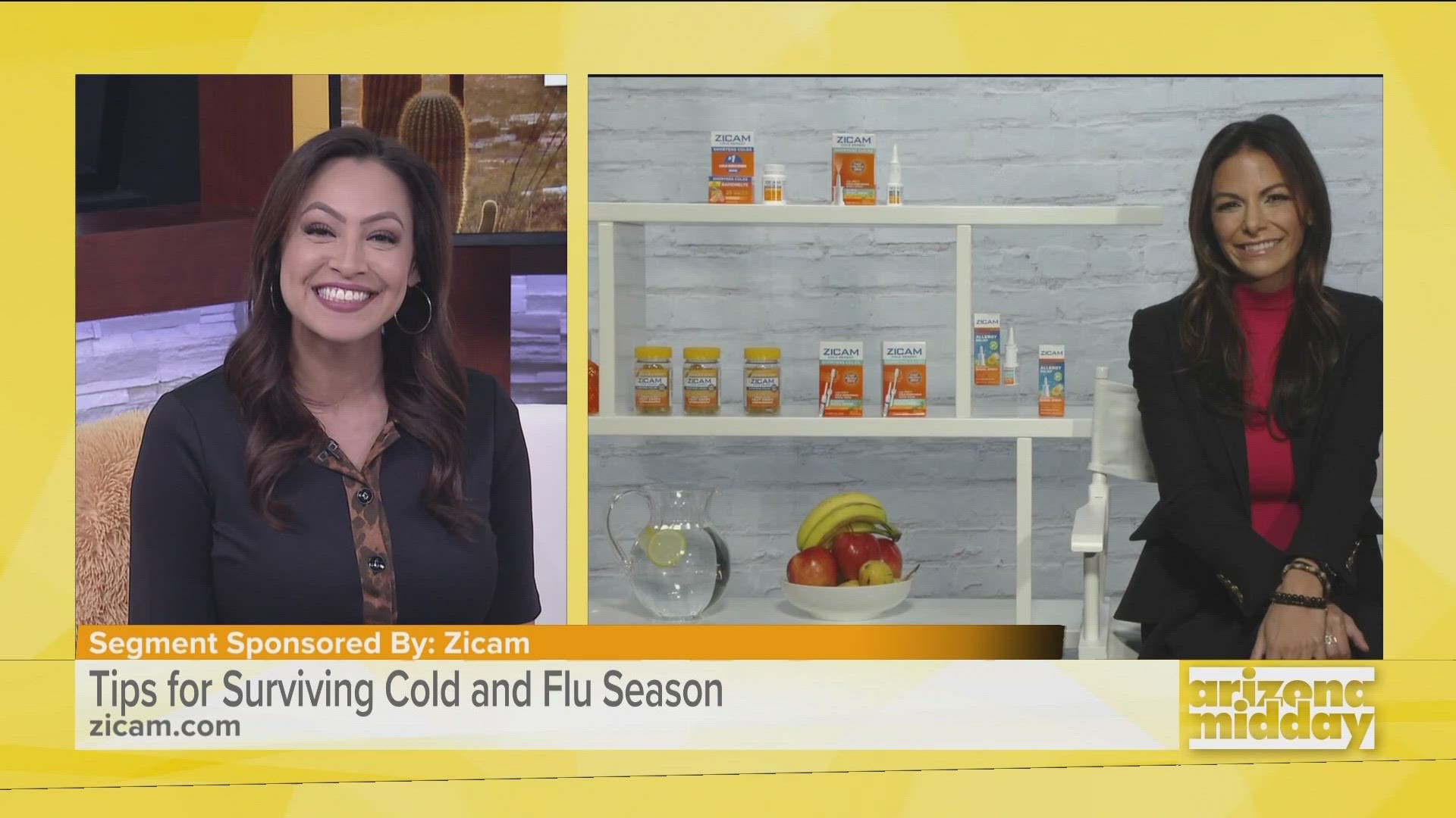 Dr. Tania Elliot shares how nutrition is key to helping with the cold and flu season and how Zicam is helpful because it contains zinc.