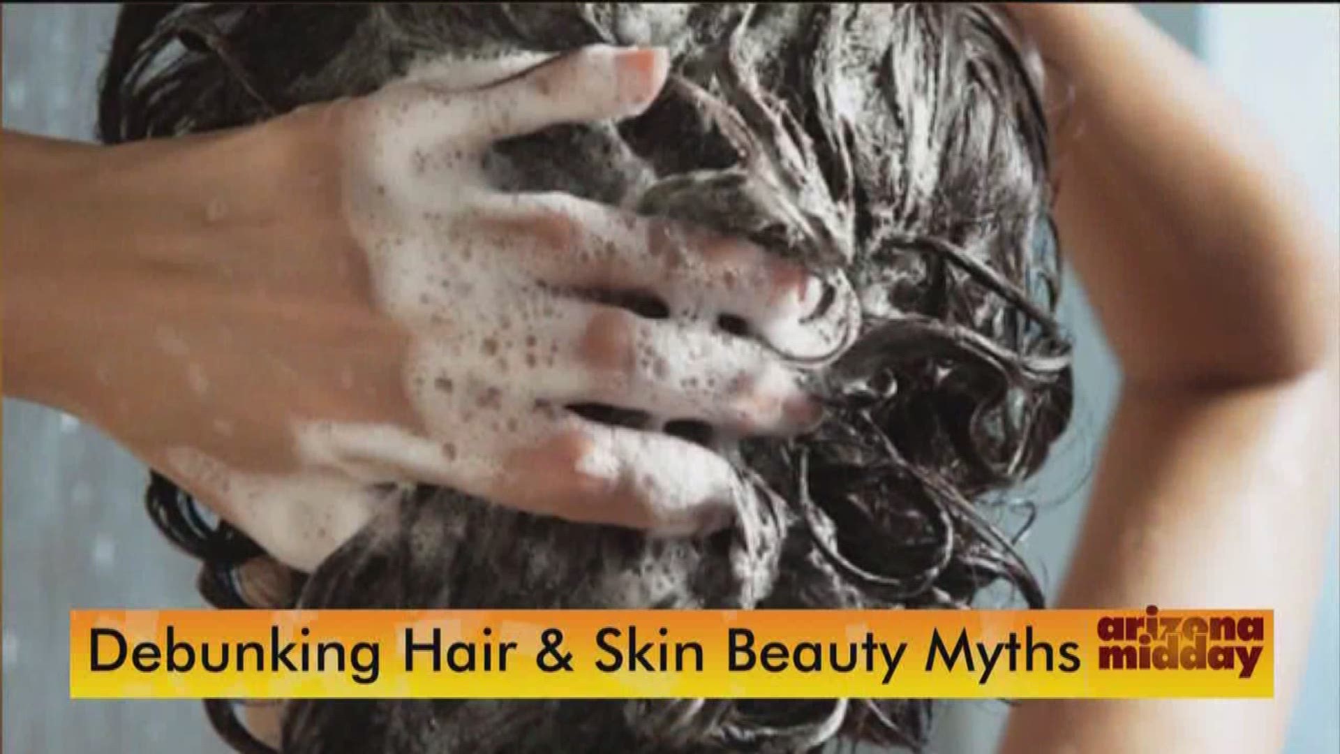 Is it okay to wash your hair everyday? We're debunking beauty myths |  