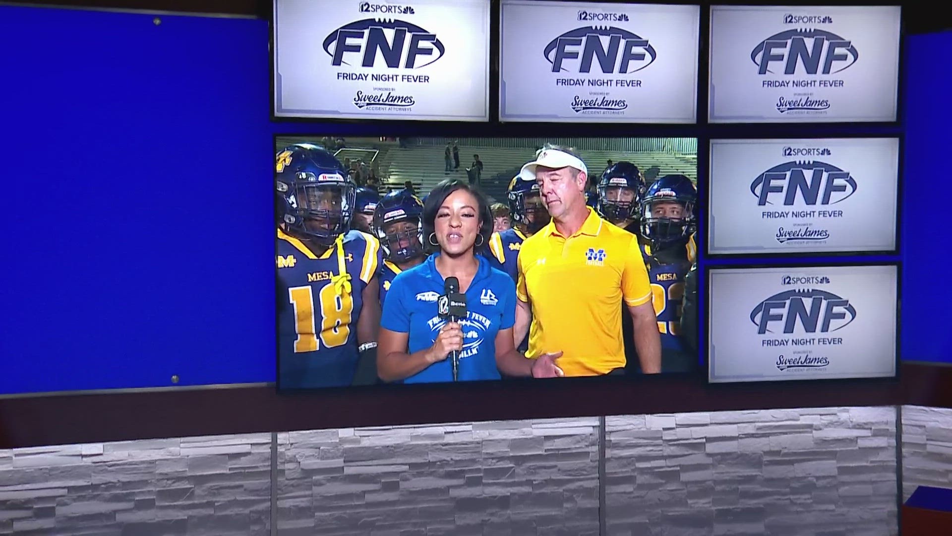 12Sports' Lina Washington was On the Road with Mesa and spoke with Jackrabbits head coach Chad DeGrenier after Mesa's loss to rival Mountain View