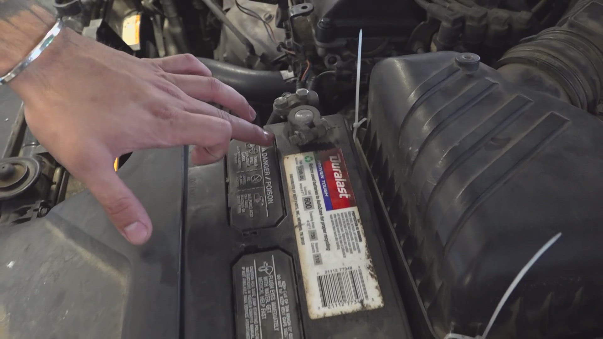 Car experts say high heat temperatures can cause fluids in your car battery to evaporate, potentially leading to a low charge or dead battery.