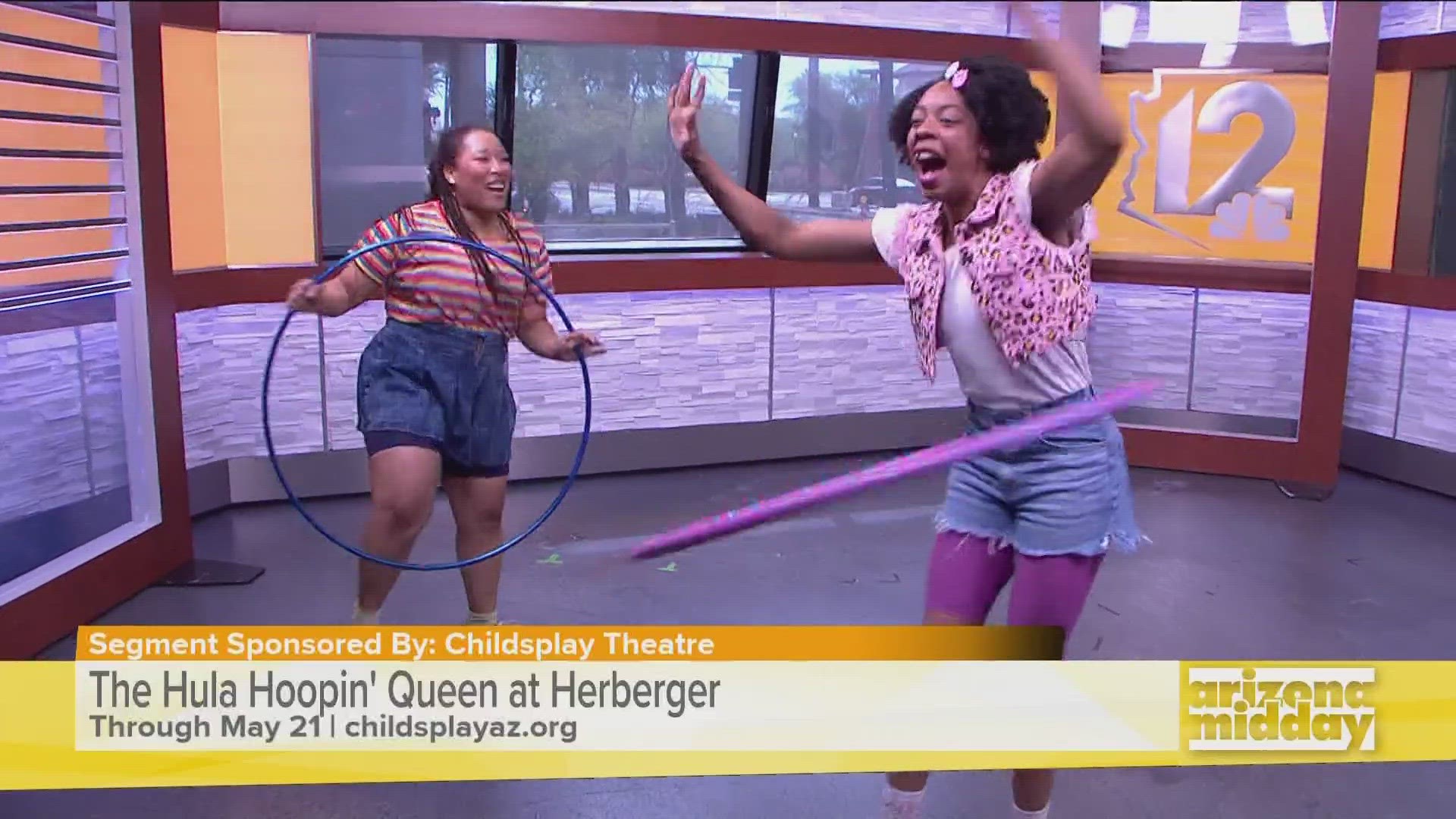 Chanel Bragg and Deatra D. Branston stopped by our studio to give us a preview of Childsplay Theatre’s "The Hula Hoopin’ Queen."