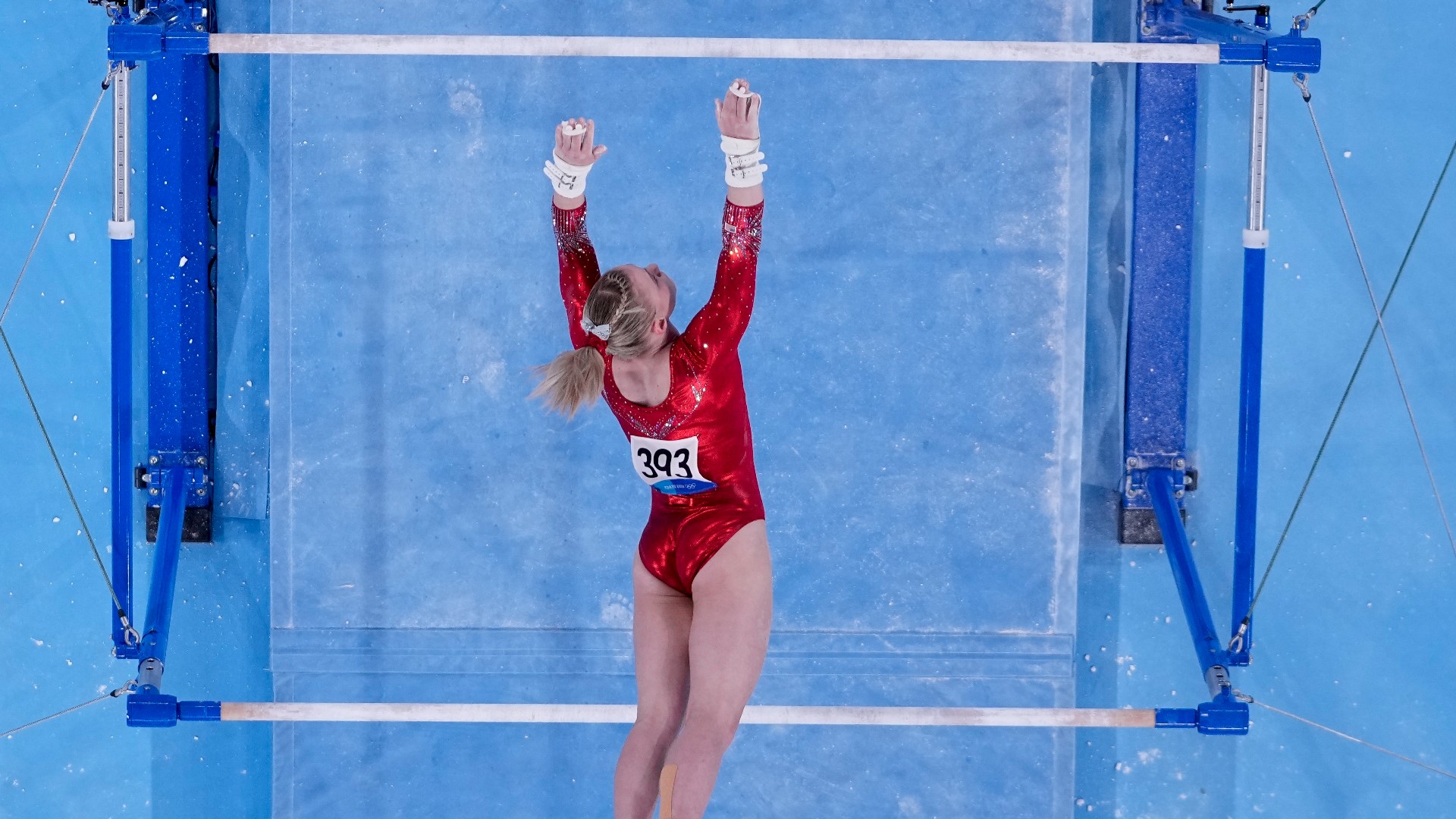 One of the two gymnasts, Jade Carey, has been looking forward to this moment for as long as she can remember.