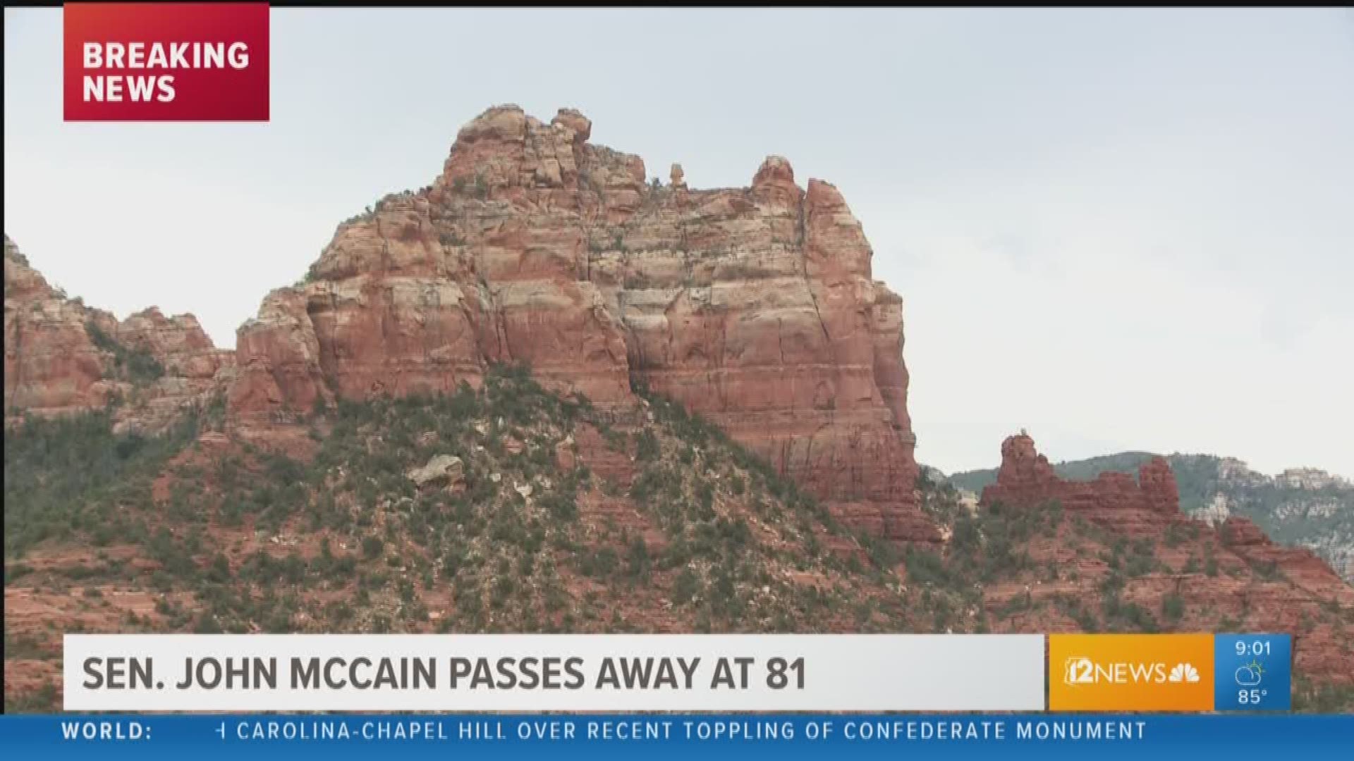 Sen. John McCain died Saturday and residents of Sedona, where he had his ranch, remember him.