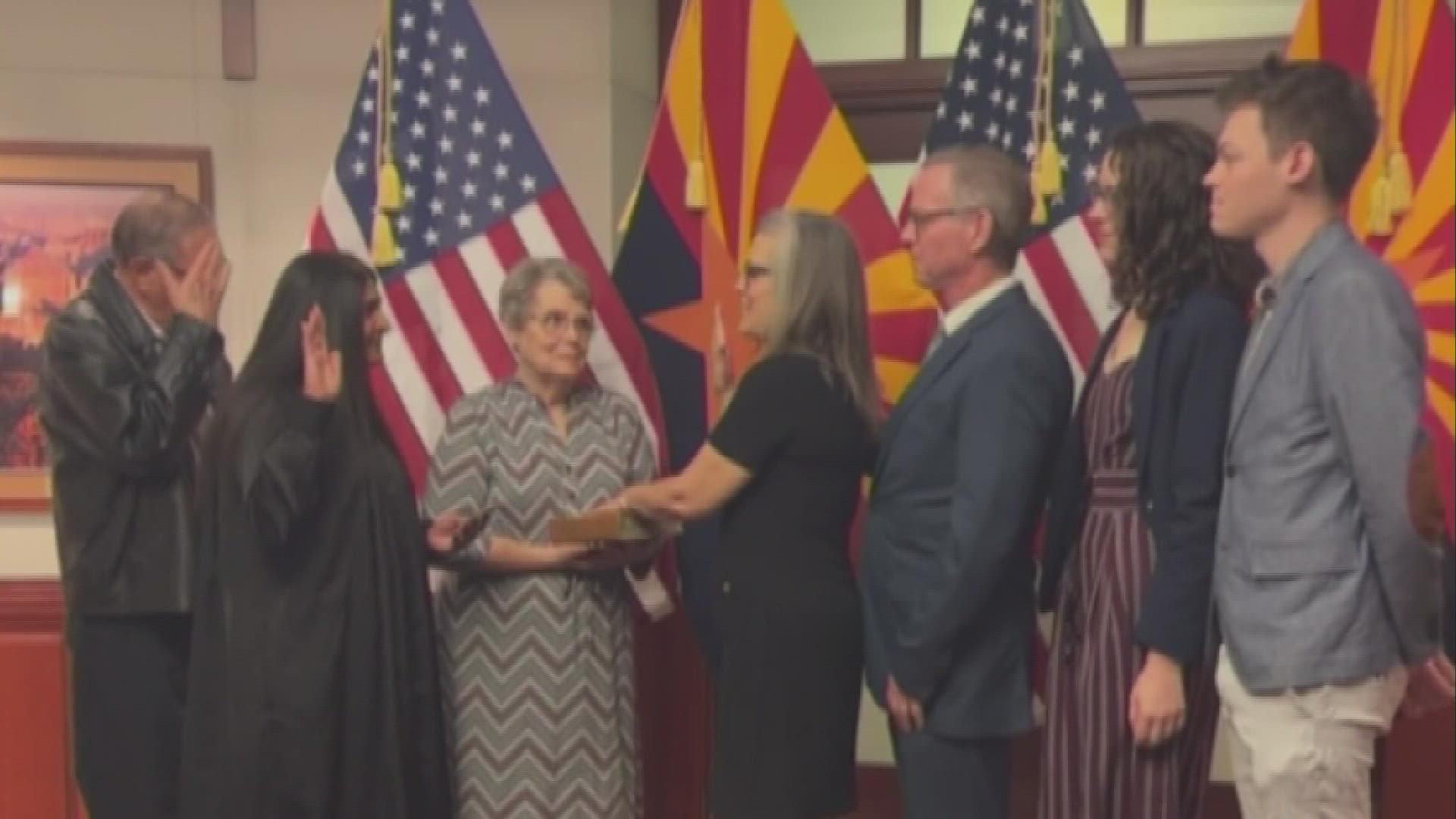 Arizona has now had five women serve as the state's top executive, which is a nationwide record.
