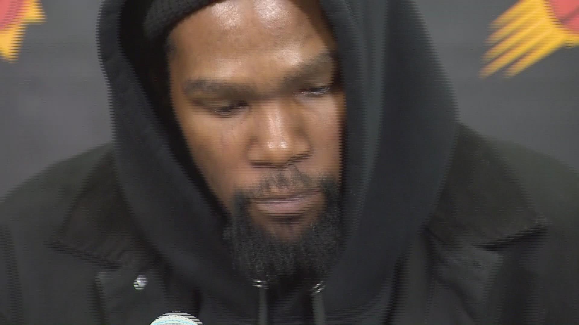 Kevin Durant interview 3-5-23