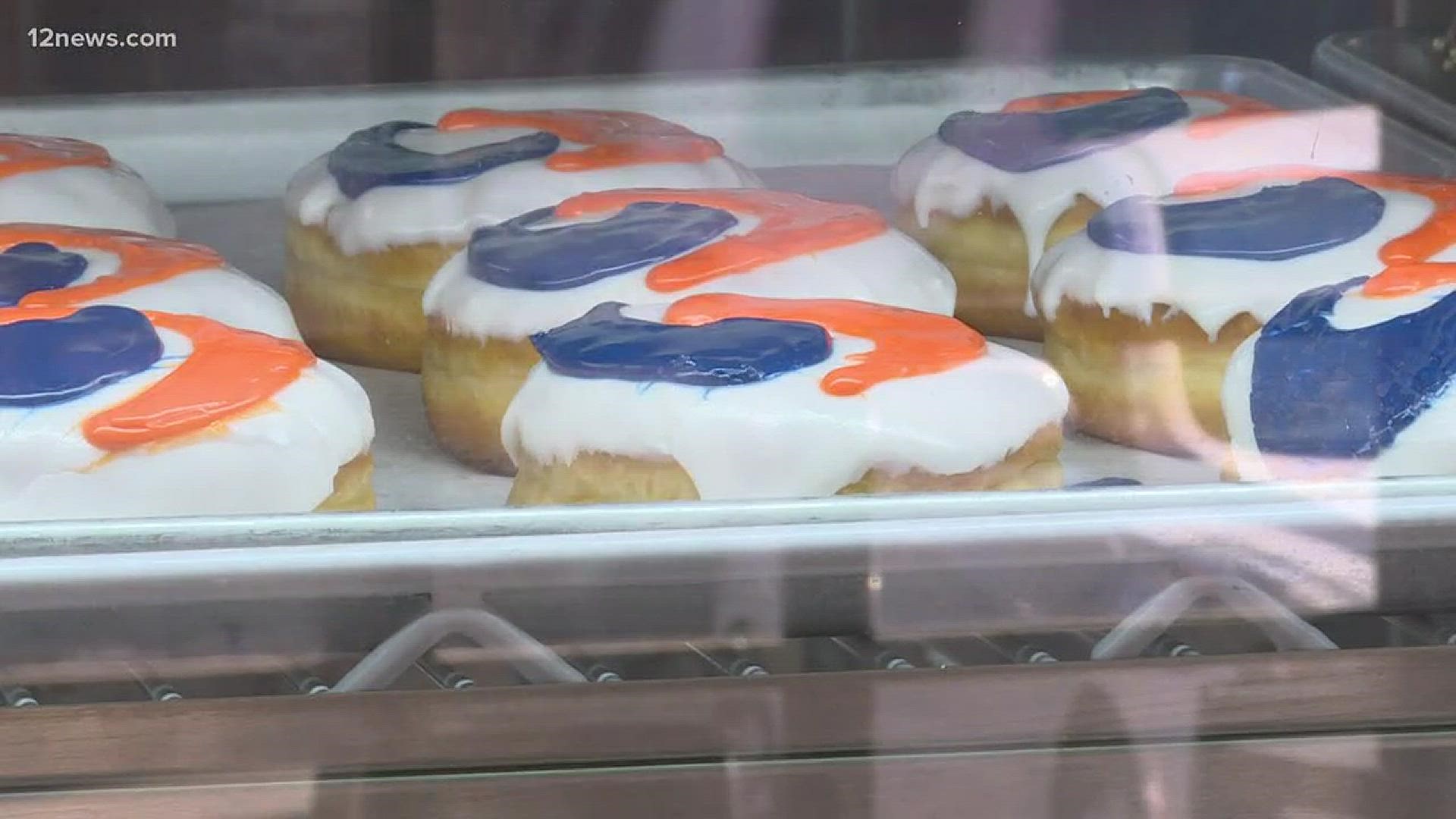 Hurts Donut Company in Tempe is capitalizing on the Tide Pod challenge with a donut filled with "forbidden fruit" jelly.