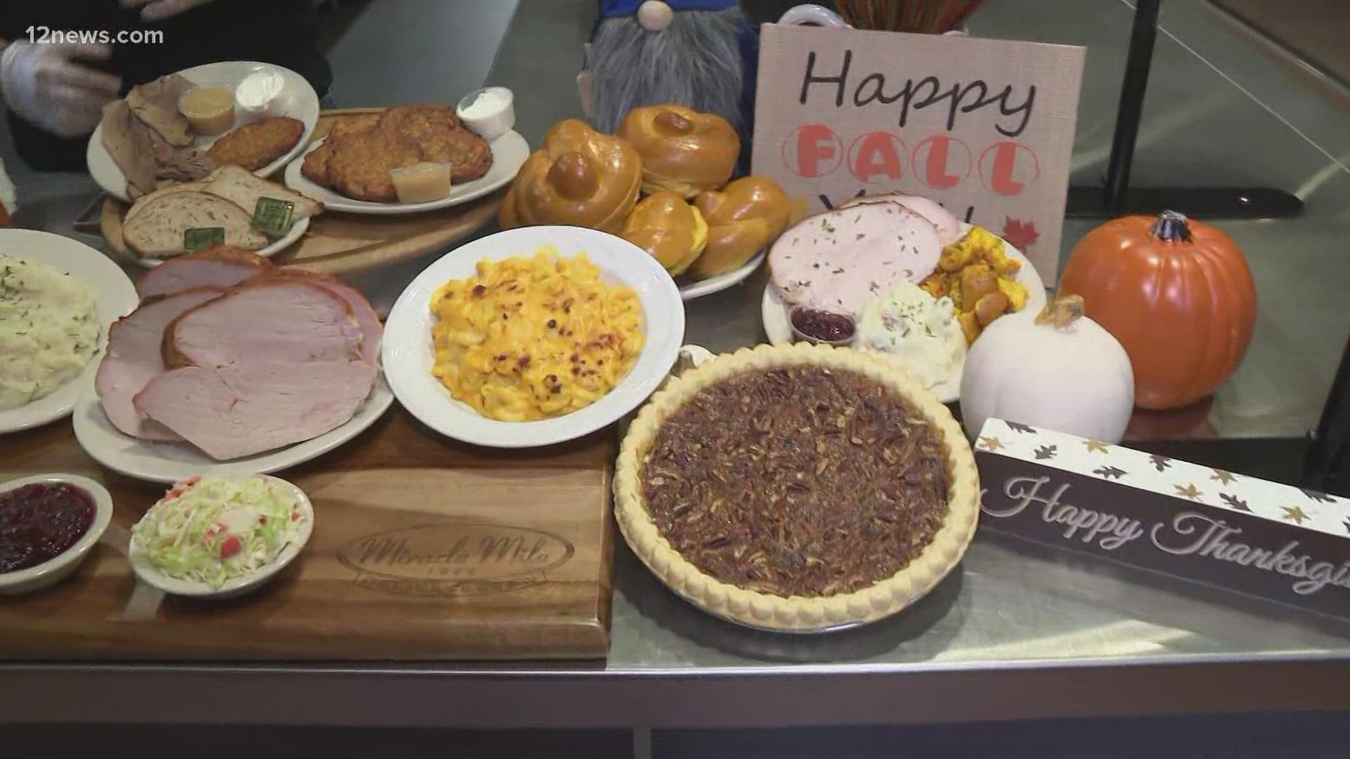 Turkey, stuffing and mashed potatoes are coming at you from Miracle Mile Deli in the Valley.