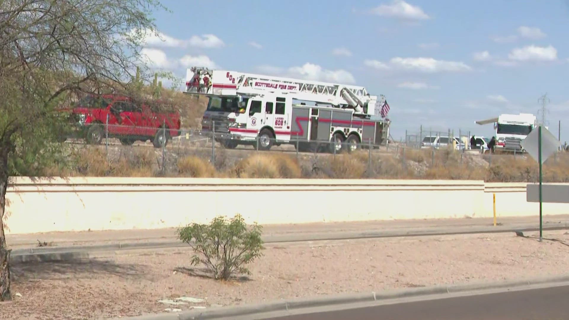 A death investigation is underway in Scottsdale after a dead body was found near Cactus Road and Frank Lloyd Wright Boulevard.