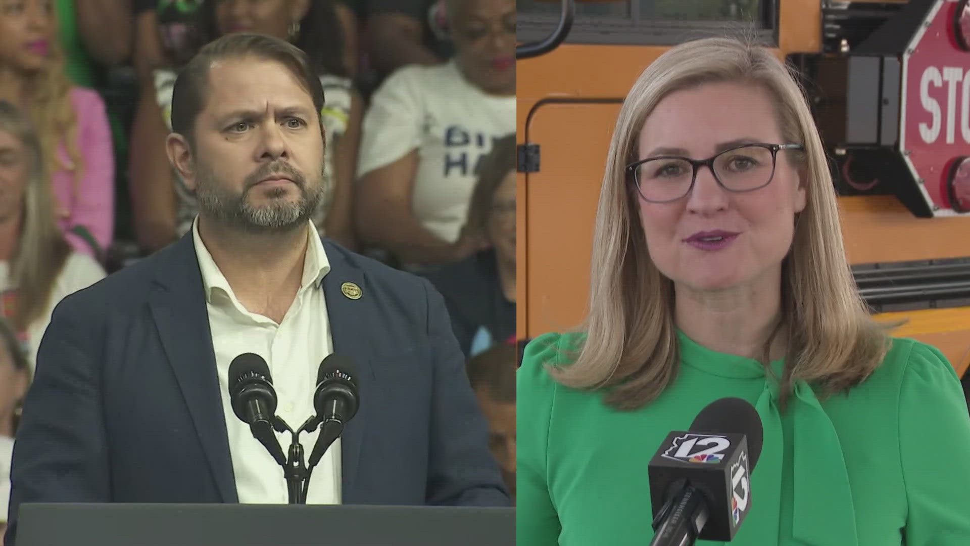 Several portions of the court file were redacted, revealing little about the end of his marriage to Phoenix Mayor Kate Gallego.