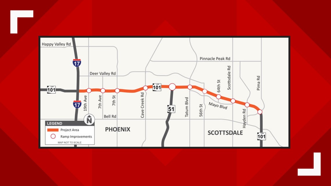 Construction on L-101 expansion starting soon  12news.com