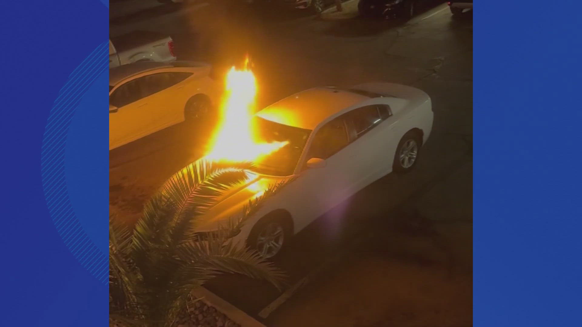 A Valley woman thinks her property is being targeted, after her new car went up in flames in the middle of the night.