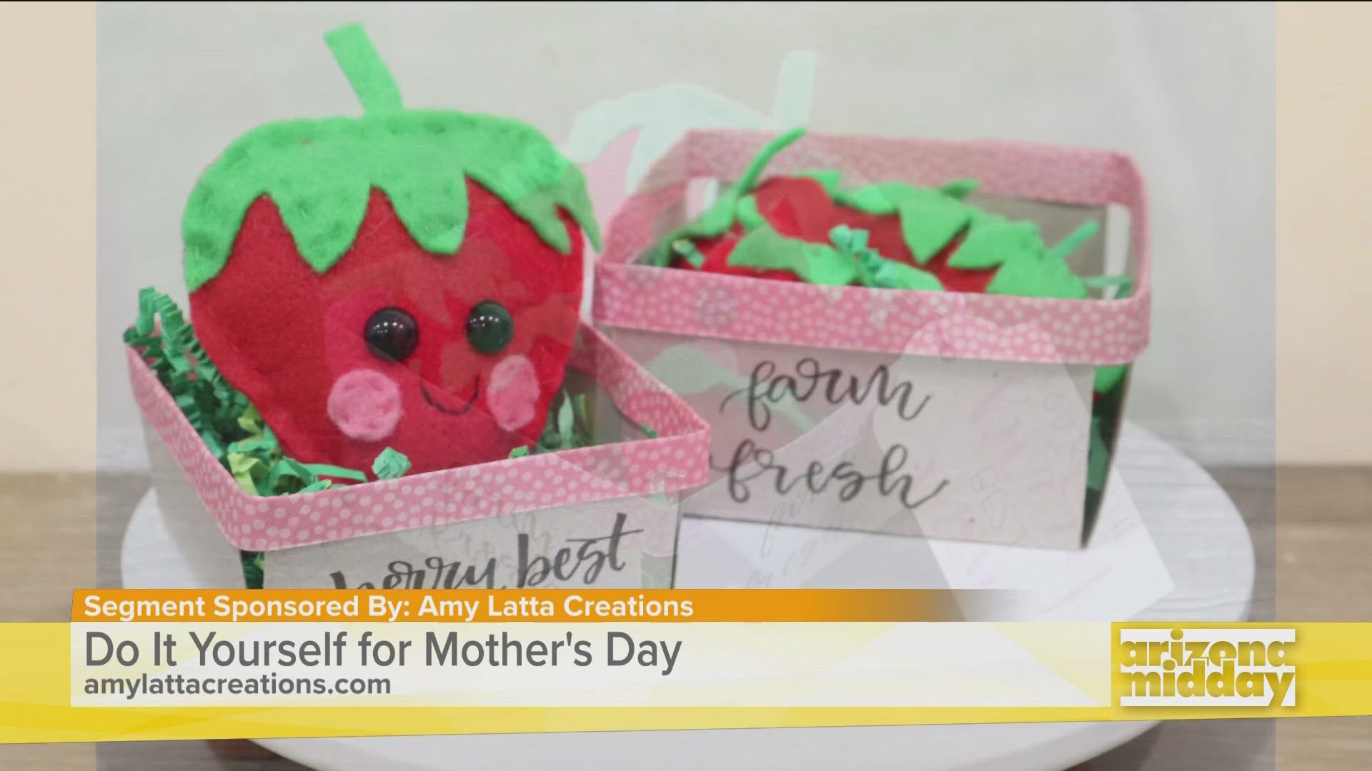 Crafting diva Amy Latta shows us some easy and fun DIY gifts the kids can make for Mom just in time for Mother’s Day