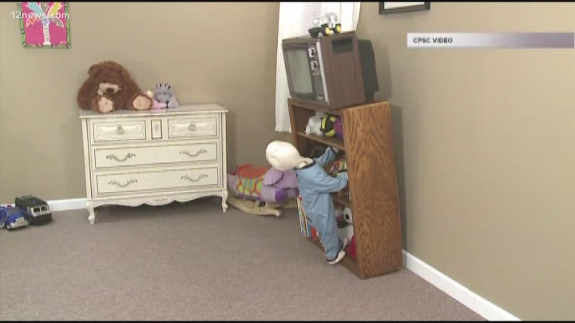 How to protect your child from furniture tipping over