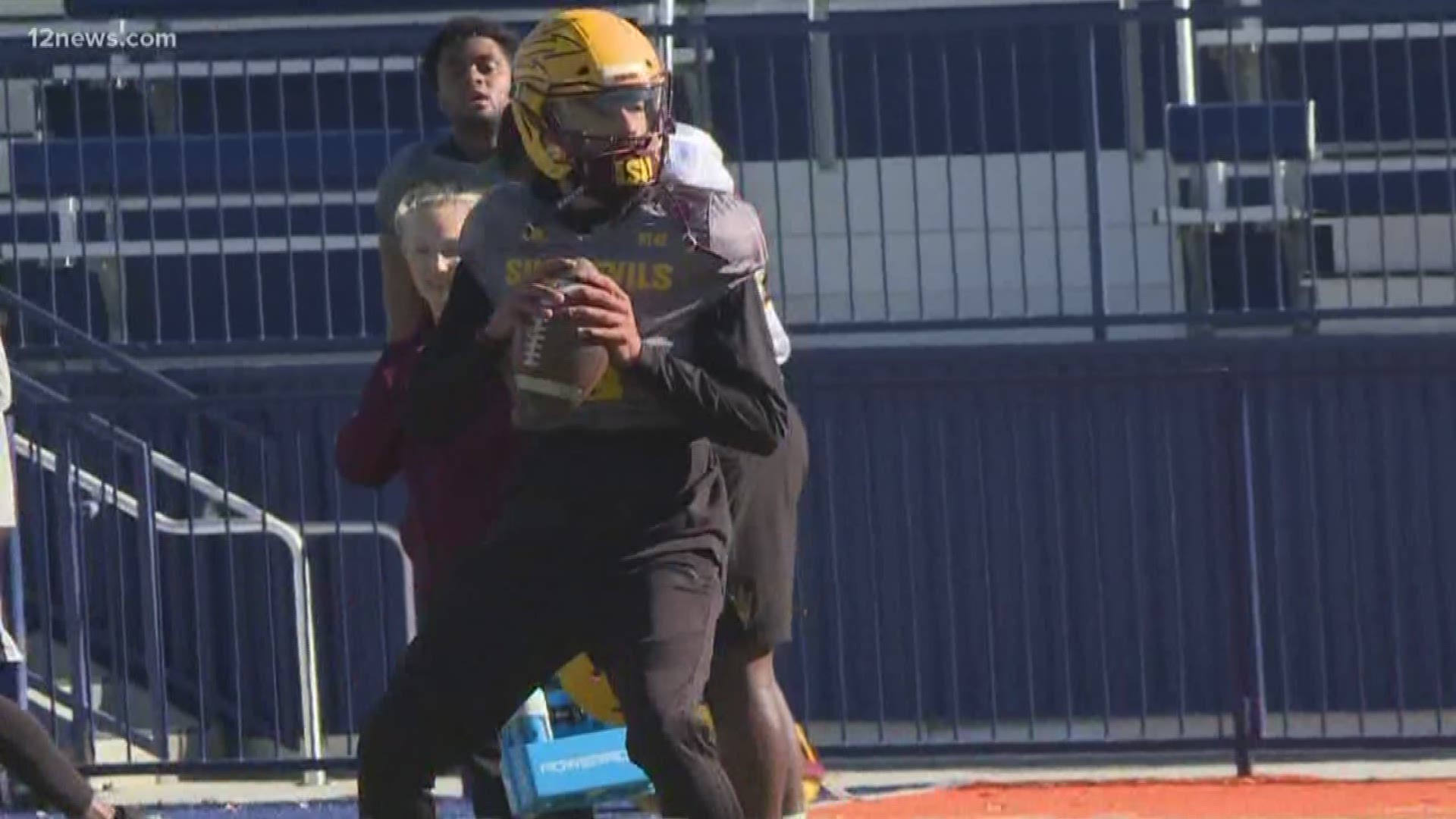 Herm Edwards is having the time of his life this week as the Arizona State Sun Devils prep for the Las Vegas Bowl this weekend. We show you why Herm is the talk of Las Vegas.