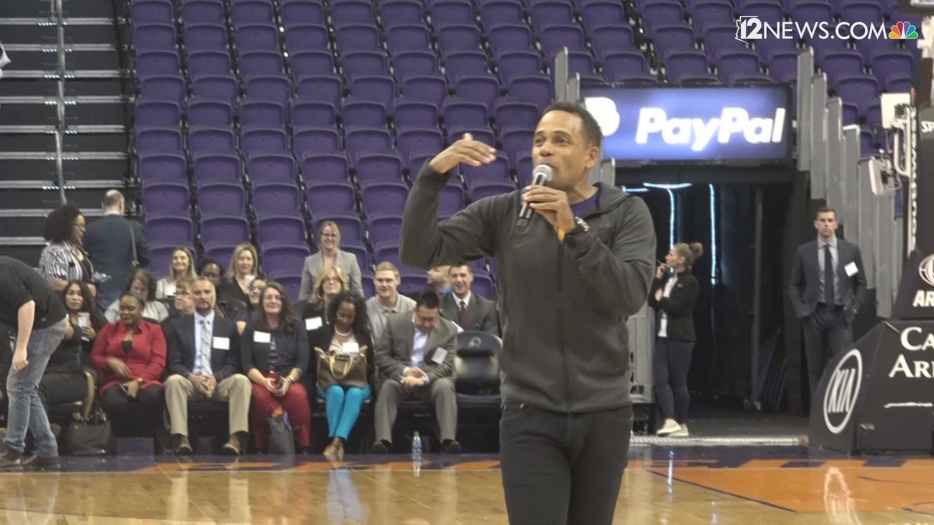 The Suns partnered with the MassMutual Foundation and actor Hill Harper to bring the FutureSmart Challenge to the Valley for its seventh year.
