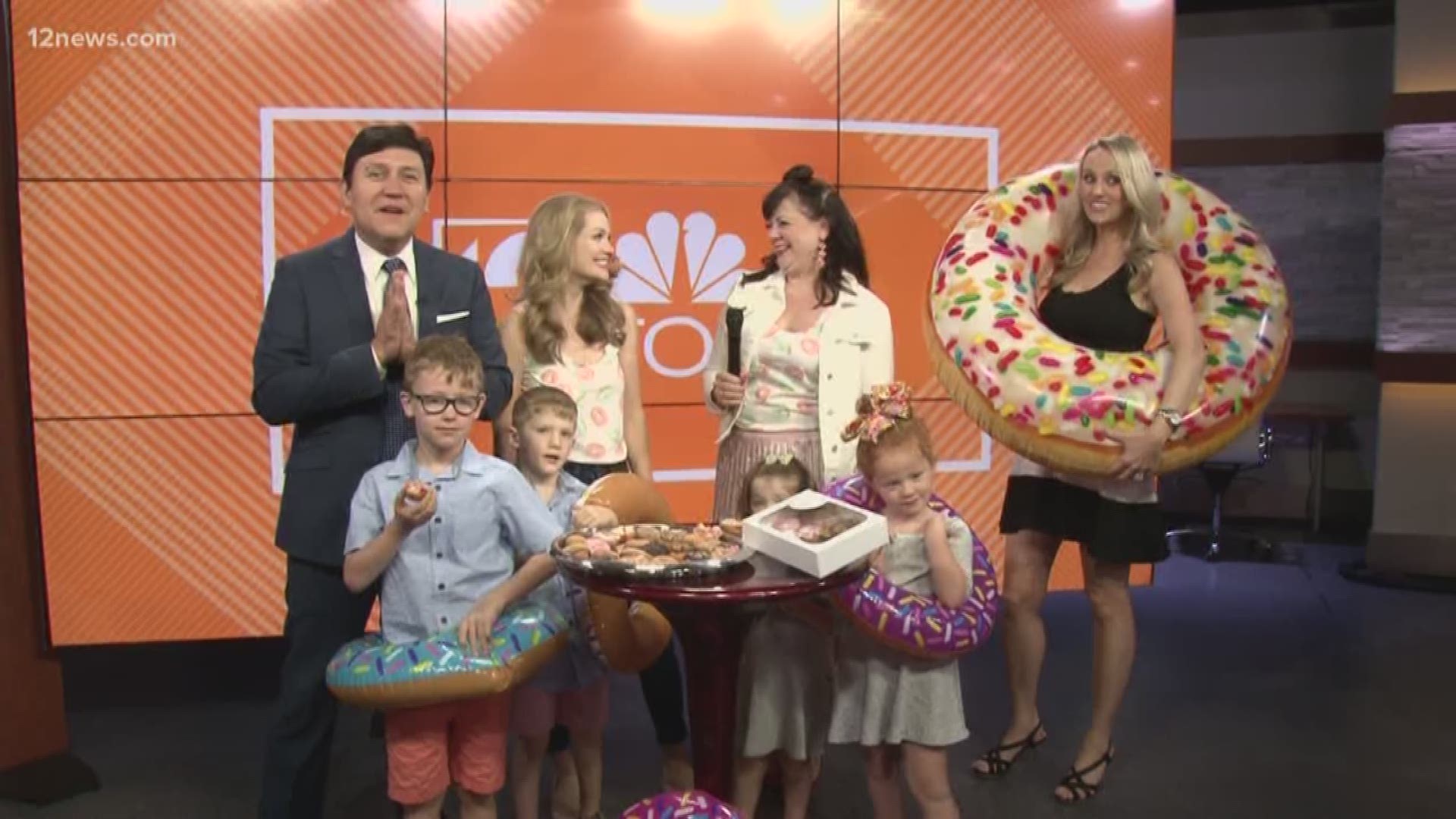 These two moms brought a new spin to Macklemore's "Thrift Shop" to help celebrate National Doughnut Day.