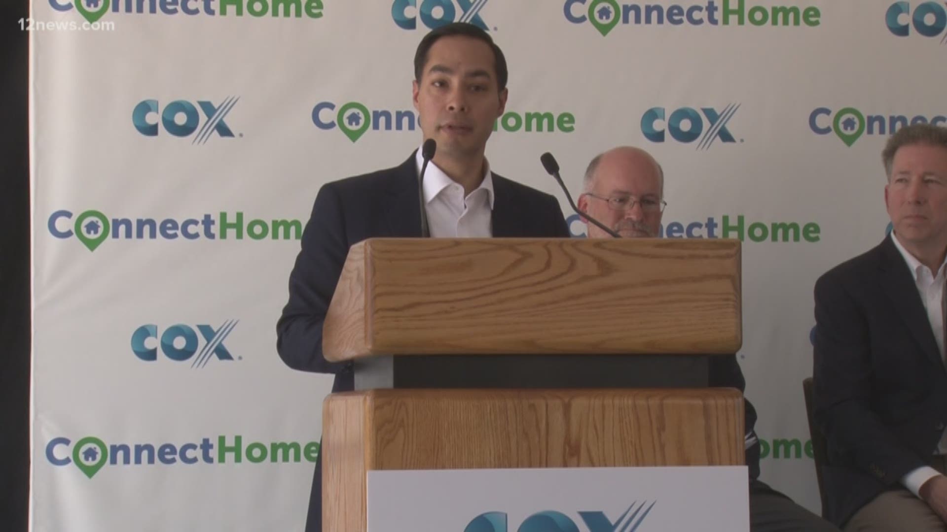 Democratic presidential candidate Julian Castro says he could be the first Latino politician to win statewide in Arizona in almost half a century. The former HUD secretary and San Antonio mayor is the only one of two-dozen democratic candidates who's made campaign stops in Arizona.