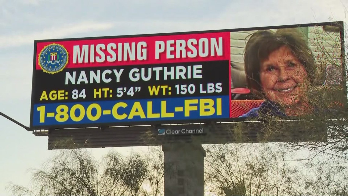 Nancy Guthrie, 84, was reported missing on Feb. 1. Here is a timeline of events.