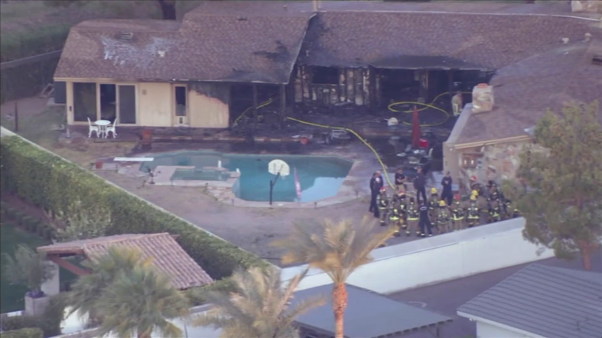 Phoenix man dies after being pulled from house fire | 12news.com