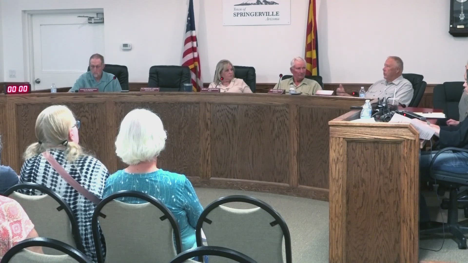 The Springerville town manager has resigned, citing actions from the town council that he says are unethical and illegal.